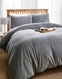 bedding double argos home heart fleece