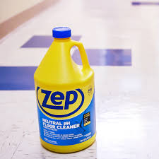 zep commercial multi surface floor cleaner pleasant scent 1 gal