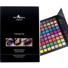 Italia Deluxe The Matte 63 Eyeshadow Palette Perfect Match