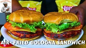air fried bologna sandwich how to