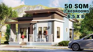 small house design 50sqm 2 bedrooms
