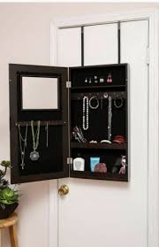 Mirror Jewelry Cabinet Armoire Wall