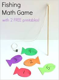 Incorporating sight words, math, colors, the alphabet, and shapes into memory games, bingo, tic tac toe, and more is a great way to make learning exciting. Fishing Math Game With Free Printables Buggy And Buddy