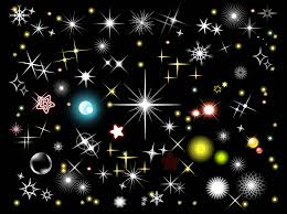 starry sky background vector art