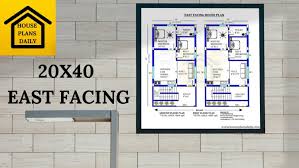 20x40 East Facing Vastu House Plan