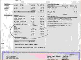 Adp Blank Pay Stub Sample Paycheck Stubs Check Template Excel