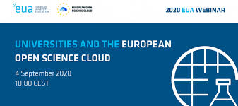 There are 0 new rns articles. Eua Webinar Universities And The European Open Science Cloud Eoscsecretariat