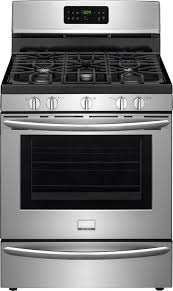 Related manuals for frigidaire gallery series. Frigidaire Fggf3035rf 30 Inch Freestanding Gas Range With Quick Bake Convection Express Select Controls Smudge Proof Stainless Steel One Touch Self Clean Power Burner Continuous Grates 5 Sealed Burners 5 0 Cu Ft Oven Capacity And Simmer
