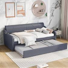 Urtr Twin Size Daybed With Pop Up