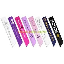 pageant sash banner corporate gifts