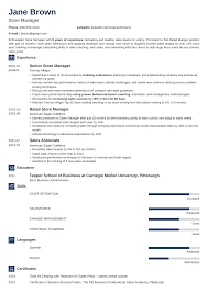 Store Manager Resume Sample Writing Guide 20 Examples