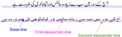 nasta liq and naskh font for urdu