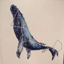 ink おしゃれまとめの人気アイデア pinterest みおんちゃ 水彩動物 クジラ くじら