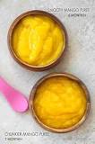 Image result for mango puree for baby