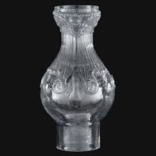 Princess Feather Oil Lamp Chimney Clear