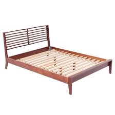 queen size bed frame with shaped slats