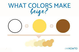 how to mix paint colors to make beige