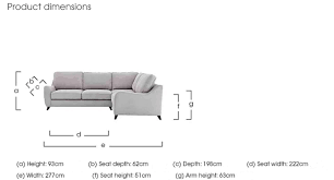 Riona Corner Sofa Furniture Ideal