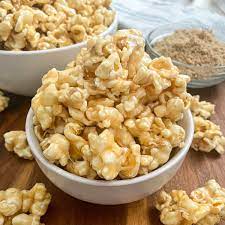amazing soft and chewy caramel popcorn