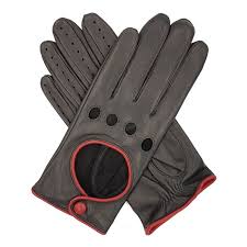 Jules Womens Contrast Trimmed Driving Gloves