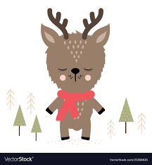 Cute Holiday Reindeer
