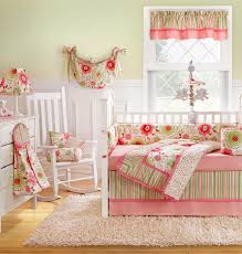 White And Pink Baby Girl Bedding Ideas
