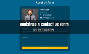 form design usign html css and bootstrap 4