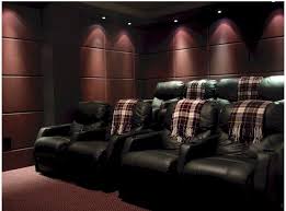 Acoustic Panel Walls Home Cinema Room