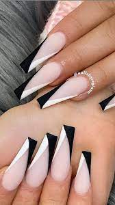 40 best white tip nails design you can