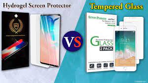 hydrogel screen protector vs tempered