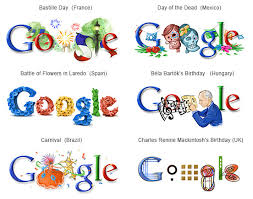 google doodles from diffe countries