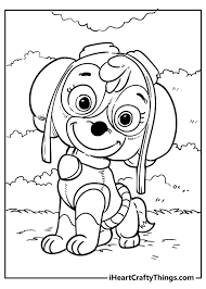 Free paw patrol coloring sheets are a real treat for all little fans of this extremely popular cartoon about the adventures. Paw Patrol Coloring Pages Updated 2021