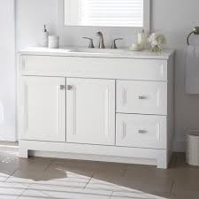 It makes so beautiful color combination inspired from this image. Home Decorators Collection Sedgewood 48 1 2 In Configurable Bath Vanity In White With Solid Surface Top In Arctic With White Sink Pplnkwht48d The Home Depot