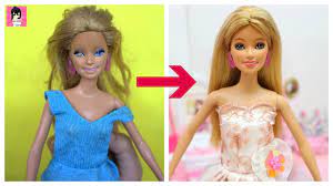 Biến Hóa búp bê #19 XẤU thành ĐẸP - Búp bê Barbie chính hãng / Ami DIY -  YouTube