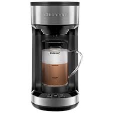 Therefore, you have to fill it with water every time you use it. Chefman Froth Brew Single Serve Coffee Maker Black Best Buy Canada