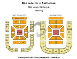san jose civic seating chart