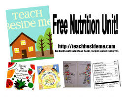 free food and nutrition unit study
