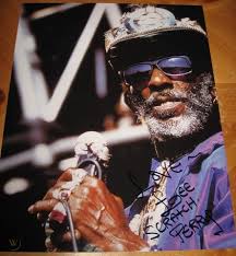 That's what has kept him alive. Lee Scratch Perry Bob Marley Signed Autographed 11x14 25443512