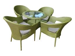 4 seater outdoor chair table set