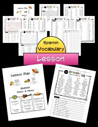 spanish beauty makeup lesson packet
