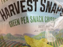 green pea snack crisps original
