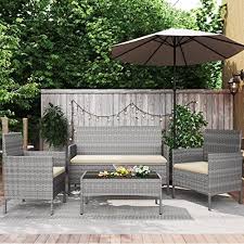 rattan outdoor patio furniture set