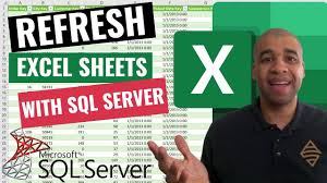 use excel to connect to sql server data