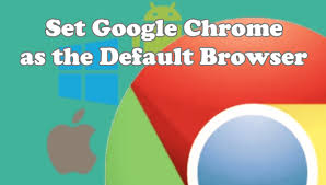 Unfortunately, if you use one a lot more than the other, it's a hassle to switch from one to the n. How To Set Google Chrome As Default Browser On Any Os