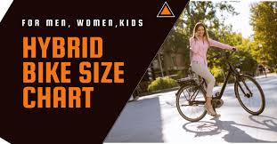 hybrid bike size chart comparison for
