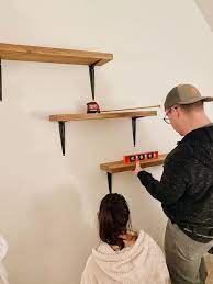 Diy Rustic Shelves Shelf Styling