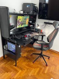 fredde gaming desk black 140