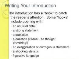 Hooks for Essays   Obfuscata a good hook for an essay