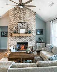 Floor To Ceiling Brick Fireplace Soul
