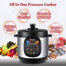 When you lock the lid onto the cooker, you are basically sealing the reason why pressure cookers can cook so much faster than regular cookware? Primada Pressure Cooker Manual